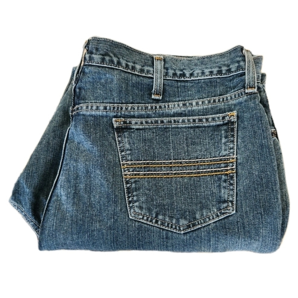 Cinch Silver Label Slim Fit Straight Leg Jean Mens Size 40x32 Medium Wash Denim